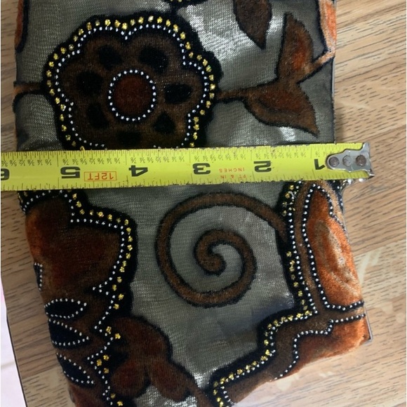 Hand Bag shoulder chain clutch Weddings party dances dress up prom black tie - Picture 12 of 13